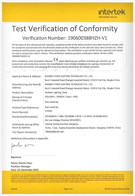 img 1 of Certifications
