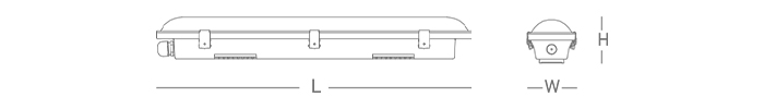 WP-K Microwave Sensor Option for Linkable LED Tri proof light, Smart Detection WP-K Microwave Sensor Option for Linkable LED Tri proof light, Smart Detection