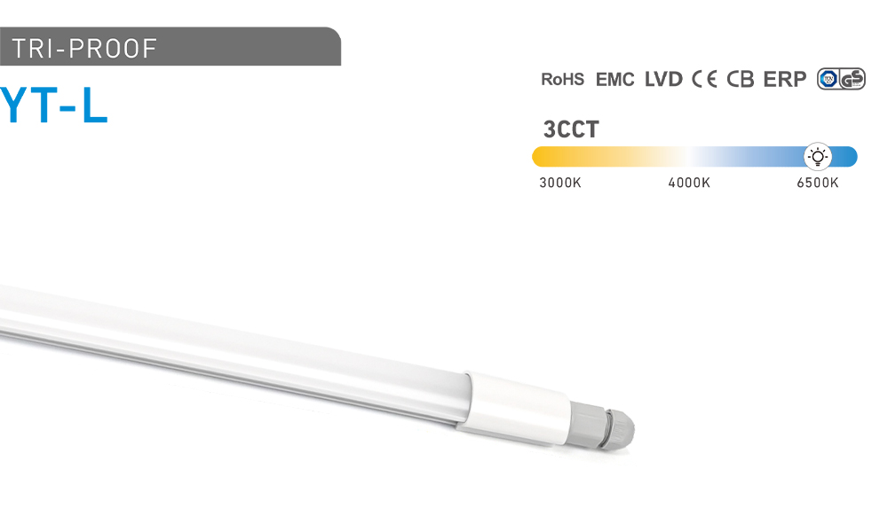 600mm 1200mm 1500mm (2FT/4FT/5FT) LED Tri-Proof Light with IP65/IP66 600mm 1200mm 1500mm (2FT/4FT/5FT) LED Tri-Proof Light with IP65/IP66